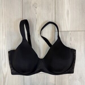 Bali DF4580 Passion for Comfort Bra 38DD‎ Black Underwire Full Coverage Convert